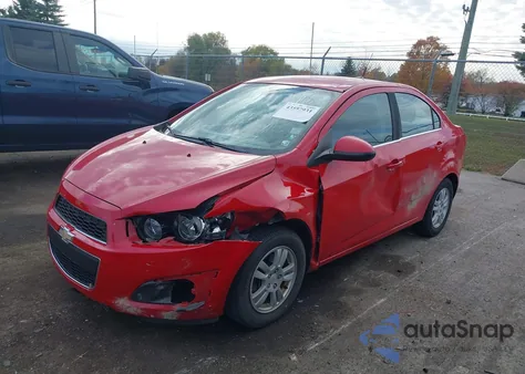 2012 Chevrolet Sonic 2Lt z USA, uszkodzony, nr VIN 1G1JC5SHXC4194456